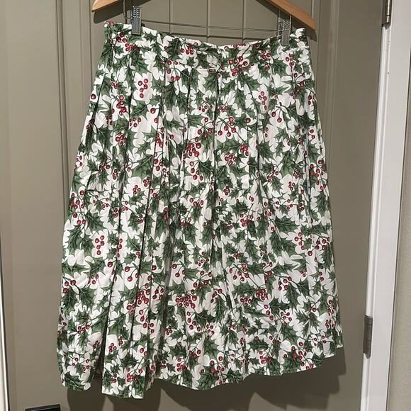 HELL BUNNY Holly Berry Skirt Sz XL - Picture 3 of 12